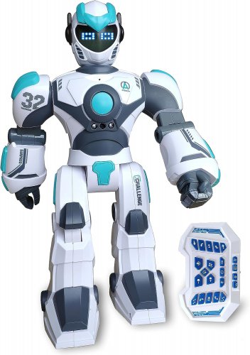 Interactive Robot Toys for Kids Age 6-12, Programmable Remote Control Robot Feat