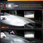 Nilight H11 LED Headlight Bulbs, 350% Brighter, 50W 10000Lm Headlamp Bulbs, Mini