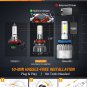 Nilight H11 LED Headlight Bulbs, 350% Brighter, 50W 10000Lm Headlamp Bulbs, Mini
