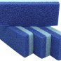 Foot Pumice Stone for Feet Hard Skin Callus Remover and Scrubber (Pack of 4) (Bl