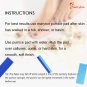 Foot Pumice Stone for Feet Hard Skin Callus Remover and Scrubber (Pack of 4) (Bl