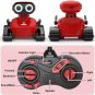 Robot Toys, Remote Control Robot Toy, RC Robots for Kids with LED Eyes, Flexible
