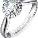 Ring Size Adjuster for Loose Rings, 12 Pack 4 Sizes for Any Ring Sizer, Invisibl