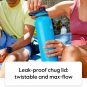 Double Wall Vacuum Insulated Stainless Steel Water Bottle with Two Lids, 24 Ounc