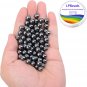 100PCS 8Mm Natural Hematite Beads Gemstone round Loose Beads for Jewelry Making