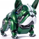 Bulldog Robot Garage Kit, 6.1'' Adjustable Action Robot Dog Toys, Fashionista An