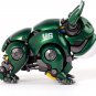 Bulldog Robot Garage Kit, 6.1'' Adjustable Action Robot Dog Toys, Fashionista An
