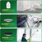 Electric Spin Scrubber, 520RPM Cordless Cleaning Brush with 6 Replaceable Brush