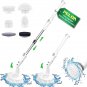 Electric Spin Scrubber, 520RPM Cordless Cleaning Brush with 6 Replaceable Brush