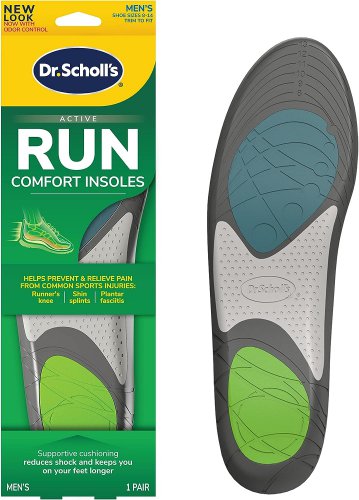Run Active Comfort Insoles,Trim to Fit Inserts