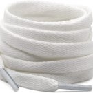 2 Pair Flat Shoe Laces 5/16" Wide Shoelaces for Athletic Running Sneakers Shoes