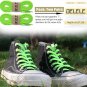2 Pair Flat Shoe Laces 5/16" Wide Shoelaces for Athletic Running Sneakers Shoes