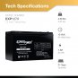 12V 7Ah Rechargeable Sealed Lead Acid Battery