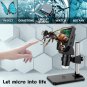 LCD Digital Microscope,4.3 Inch 1080P 15 Megapixels,1-1500X Magnification Zoom W