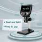 LCD Digital Microscope,4.3 Inch 1080P 15 Megapixels,1-1500X Magnification Zoom W