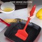 2 PCS Silicone Brush & Spatula Set - Heat-Resistant Non Stick Wide Spatula and L