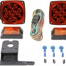 70205 Trailer Light Kit - 12V All LED, Left and Right Waterproof Submersible for