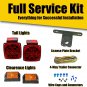 70205 Trailer Light Kit - 12V All LED, Left and Right Waterproof Submersible for