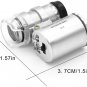 Diamond Tester Pen, High Accuracy Jewelry Diamond Tester+ 60X Mini LED Magnifyin