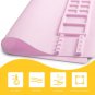 Silicone Painting Mat, Art Mat with Cup, Craft Paint Brush Cleaner Tool, Artist