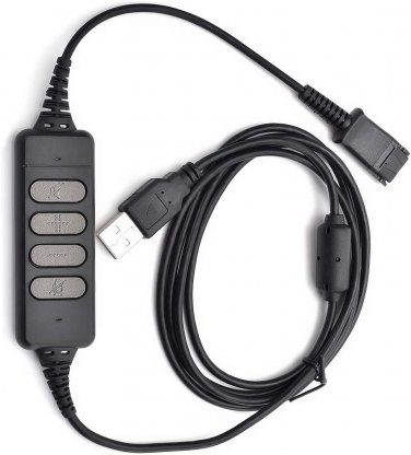 DA80 USB Audio Processor USB QD(201852-01/02) Connector to USB Adapter W/Volume