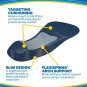 Tri-Comfort Insoles - for Heel, Arch Support and Ball of Foot with Targeted Cush