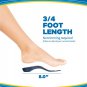 Tri-Comfort Insoles - for Heel, Arch Support and Ball of Foot with Targeted Cush