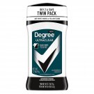 Degree Men Ultraclear Antiperspirant Deodorant Black+White 2 Count 72-Hour Sweat