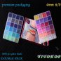 8800+Pcs 4Mm 12/0 48 Colors Glass Seed Beads, Charms Bracelet Jewelry Making Bea