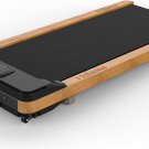 under Desk Treadmill, Wood Electric Treadmill with Remote Control, Walking Joggi