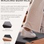 under Desk Treadmill, Wood Electric Treadmill with Remote Control, Walking Joggi