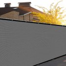 4'X50' Charcoal Fence Privacy Screen, Fence Covering Privacy of HDPE Shade Fabri