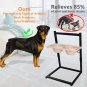 Adjustable Elevated Dog Bowls for Medium & Large Dogs, Raised to 7 Heights from