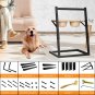 Adjustable Elevated Dog Bowls for Medium & Large Dogs, Raised to 7 Heights from