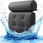Bath Pillow, Non-Slip Bathtub Pillow with 6 Strong Suction Cups, Ergonomic Bath