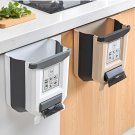 2Pack Hanging Trash Can |  Compost Bin for Kitchen for Cabinet Car Bedroom Bathr