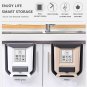 2Pack Hanging Trash Can | Compost Bin for Kitchen for Cabinet Car Bedroom Bathr