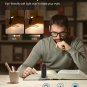 USB Rechargeable Book Light for Reading in Bed, Warm White, Brightness Adjustabl