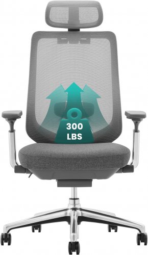 Ergonomic Mesh Office Chair, High Back Computer Executive Desk Chair with Adjust