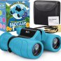 Binoculars for Kids, Gifts for 3-12 Year Boys Girls, Compact Kids Binoculars 8X2