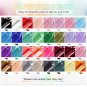 35 PCS Gel Nail Polish Set- Gel Nail Kit with 32 Colors Gel Polish Kit Base Coat