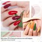 35 PCS Gel Nail Polish Set- Gel Nail Kit with 32 Colors Gel Polish Kit Base Coat