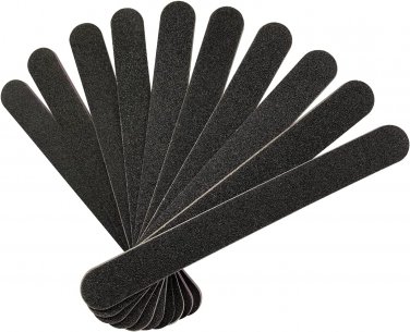 Nail File 10 PCS Professional Double Sided 100/180 Grit Nail Files Emery Board B