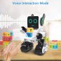 Rechargeable RC Robot Toy for Kids - Interactive Intelligent LED Light, Speaks,