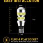 912 921 LED Bulbs for Backup Reverse Light Bulbs, 2600 Lumens 4014 42-SMD, 6000K