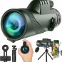 80X100 Monocular Telescope High Powered Monoculars for Adults Compact Monocular