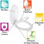MAYFAIR 888SLOW 000 Nextstep2 Toilet Seat with Built-In Potty Training Seat, Slo