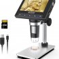 Coin Microscope, 4.3 Inch LCD Digital Microscope with Screen, Coin Microscope f