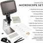 Digital Microscope for Kids &acirc;�� 40-Piece Handheld Microscope, Lightweight, Portabl