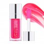 Hydrating Lip Glow Oil, Moisturizing Lip Oil Gloss, Transparent Tinted Lip Balm,